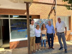 Galnares y Busquet de recorrida por instituciones de la localidad