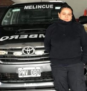 Betiana Insaurralde, es la socorrista de Melincué que integra la lista de brigadistas santafesinos