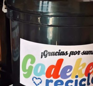250 recipientes domiciliarios se recolectan habitualmente con desechos orgánicos 