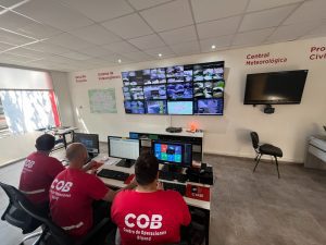 El COB es una central de monitoreo modelo en la región