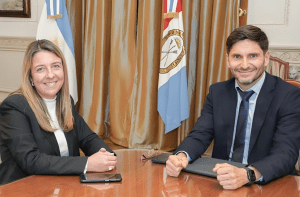 Natalia Valeri y Maximiliano Pullaro