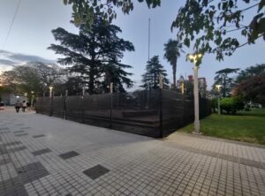 El Municipio avanza hacia la finalización integral de la remodelación de Plaza Rivadavia