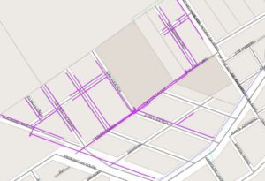 Mapa corte del sábado