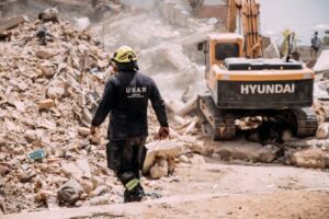 "Esas son las cosas valiosas que florecen en una catástrofe"