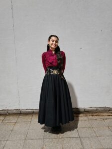 Zoe Angelina Vallejos, Solista de Malambo Menor